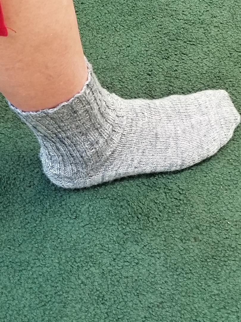 Sandy's First Sock